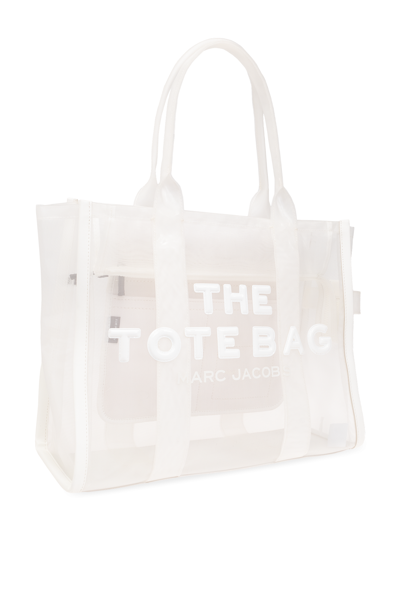 White 'The Tote Large' shopper bag Marc Jacobs